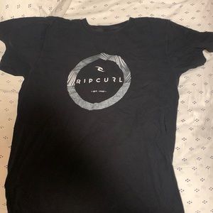 Small all black ripcurl shirt
